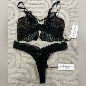 NEW For Love & Lemons Lace Lingerie Set